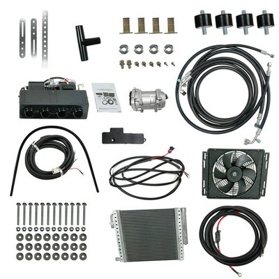 12V Electric Cool&Heat Universal Underdash Air Conditioner DC Auto Car A/ C Kit