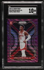 2020-21 Panini Prizm Purple Wave Prizm Kenyon Martin Jr #265 SGC 10 GEM 0nr3