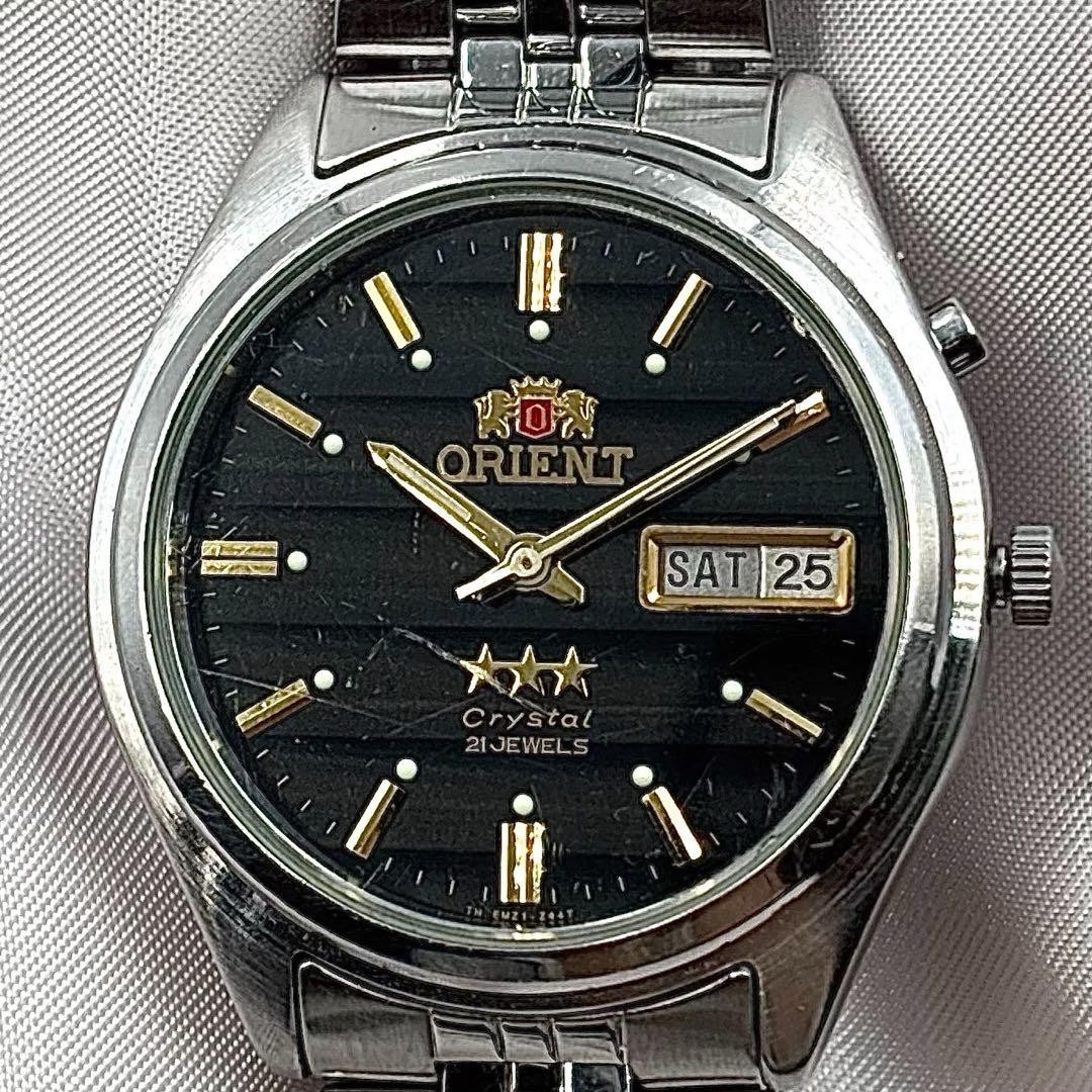 ORIENT 3-Star Automatic Watch Pair Set Quartz Y2K - image 2