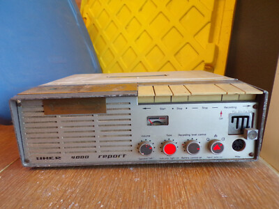 Vintage Uher 4000 Report Reel to Reel Tape Player/Recorder - Untested