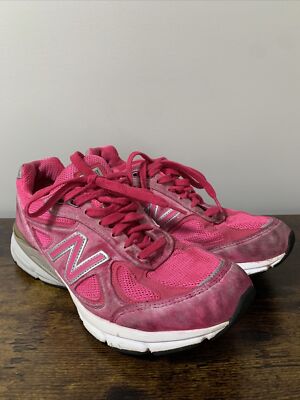 New Balance 990v4 Pink Ribbon Breast Cancer Susan Komen Sz Made in USA  FADED