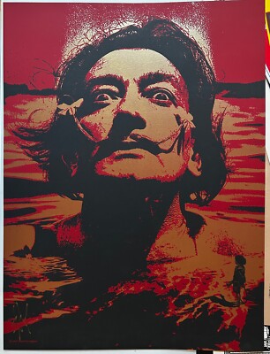 DALI Blunt  Graffix Art Print by Matt Dye Signed 2016