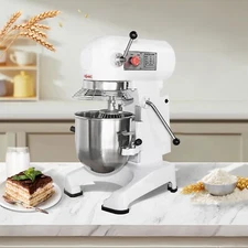 Clivia 10Qt Commercial Dough Food Mixer Heavy Duty 3 Speed Planetary Mixer