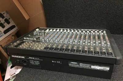 ミキサー Mackie CFX16 MkⅡ DISC Mackie CFX16 Mk II Compact Mixer at Gear4music