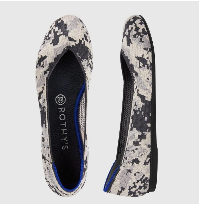 Rothys ash shop grey camo