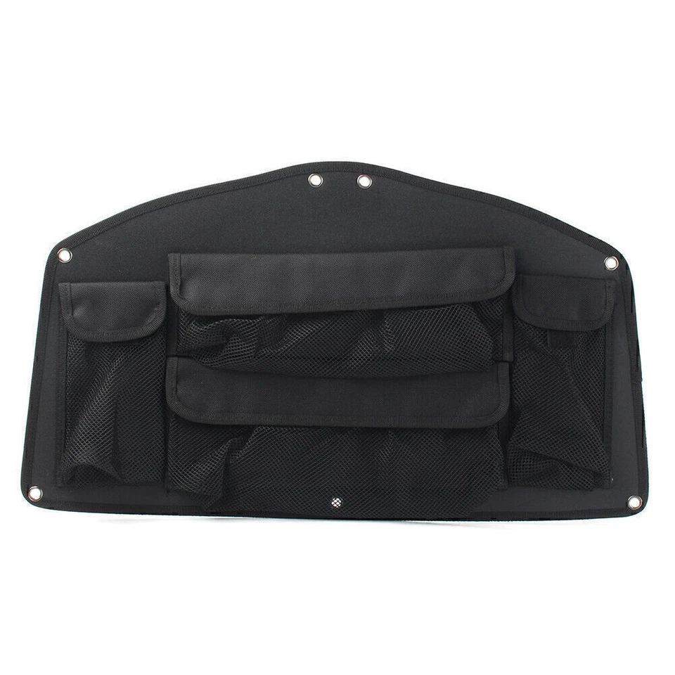 Black 4135 Trunk Lid Organizer Bag Pouch for Honda Goldwing GL1800 2001-2017 New - Image 4 of 4