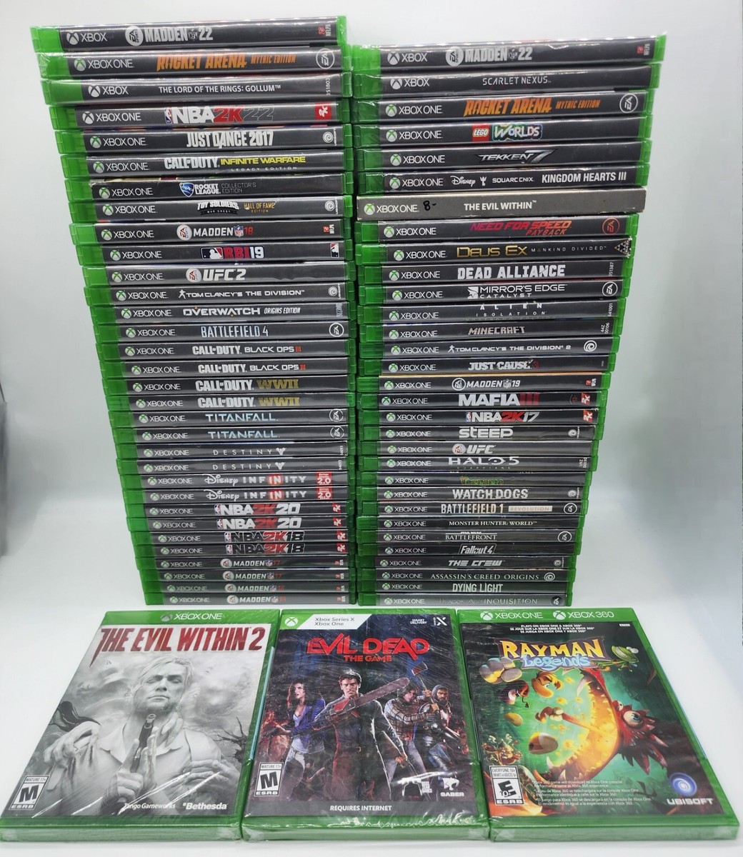 XBOX ONE AND XBOX SERIES X GAMES Pick 'n' Choose Buy Get Free!