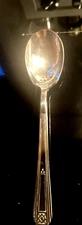 Wm Rogers MFG. Co. AA IS  PARAMOUNT Silverplate Sugar Spoon Vintage 1930's