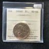 2004D USA Native American Dollar, ICCS Graded **MS-66**