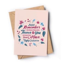Birthday Card for Mom - Mom Birthday Card from Daughter or Son - Funny