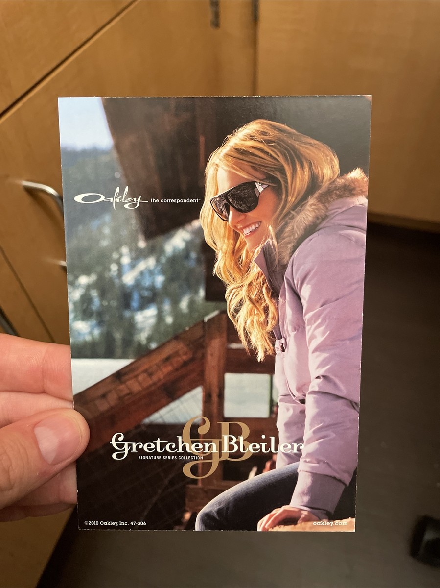 Oakley Gretchen Bleiler Pop Card | eBay