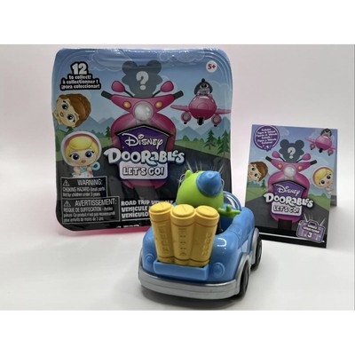 Disney Doorables Let's Go S 3 Road Trip Vehicle - Mike Wazowski ULTRA RARE NIB