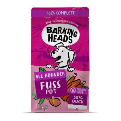 Barking Heads Fuss Pot Duck All Hounder Dry Dog Food 12kg FAST - Main Image