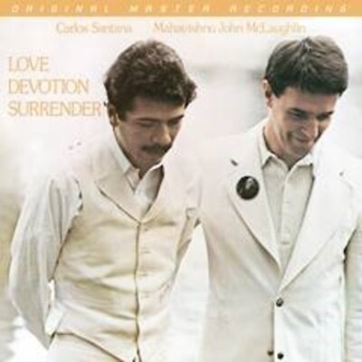 Carlos Santana and Mahavishnu Love Devotion Surrender LP Vinyl NEW
