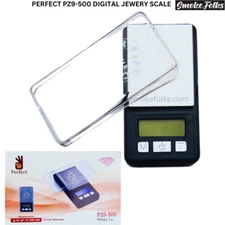 Perfect PZ9 - 500 X 0.1G Digital Pocket Scale Jewelry Gram Herb Karat Weight