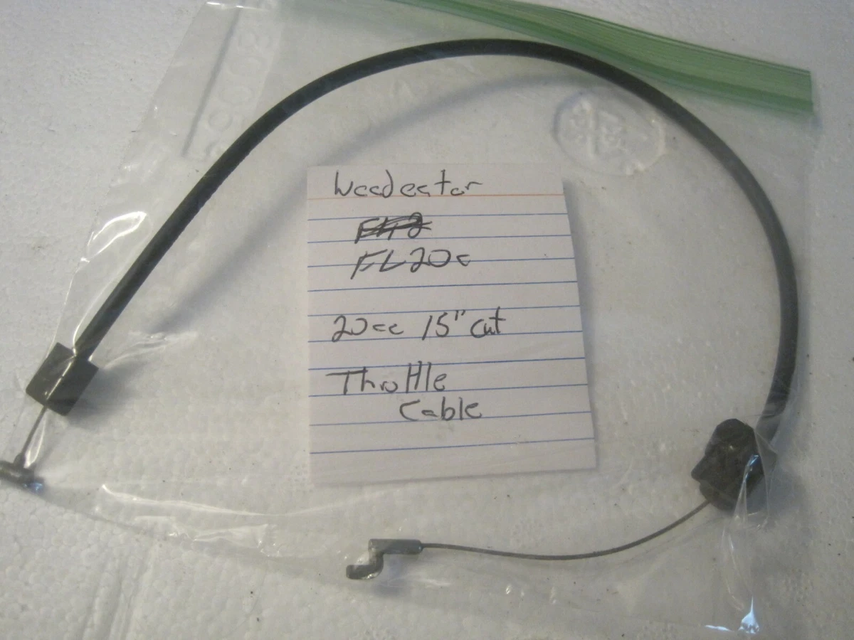 Weed eater cable outlet