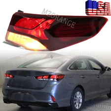 Tail Light Lamp Right Passenger Outer Brake Halogen For Hyundai Sonata 2018-2019