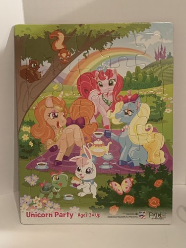 My Little Pony Frame Tray Puzzle Unicorn Party 14 X 10.5 Patch Products 2012
