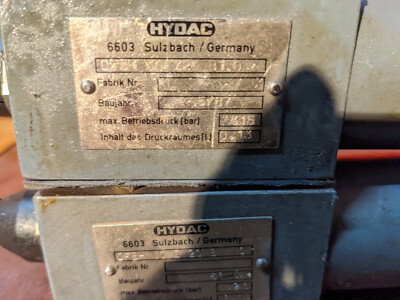 Hydac Ventil Typ: DF BH 30 Z 20 B1.0 Neu