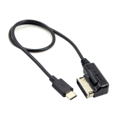 Media In AMI MDI to Type-C USB-C Charge Adapter Cable For Car VW AUDI Samsung