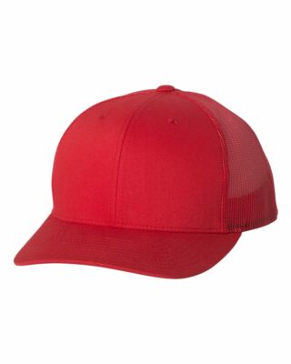 YP Classics Retro Trucker Ball Cap Meshback Snapback 6 Panel Hat 6606