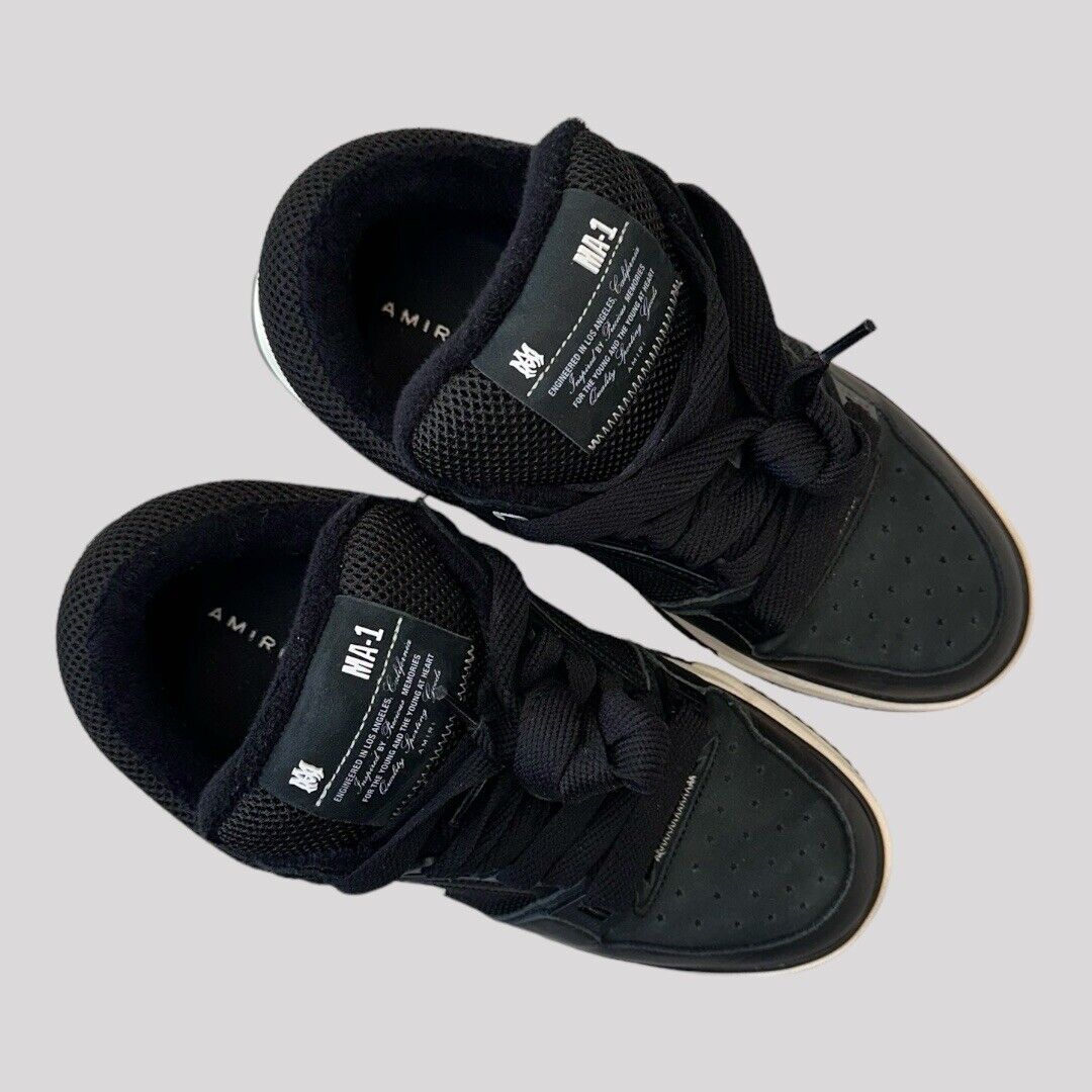Amiri Leather MA-1 Sneakers Size 11 AUTH | eBay Amiri Leather MA-1 Sneakers Size 11 AUTH | eBay