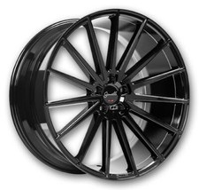 22'' Giovanna Verdi Gloss Black Tires fit Maserati Levante Flex Explorer Taurus