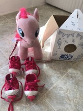 Build A Bear, My Little Pony With a Cape An 2 Roller Scates, in a Box
