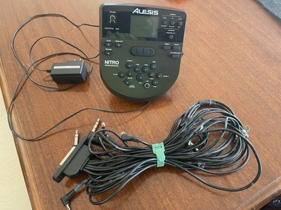 Alesis Nitro DM7X Drum Module with Cable Harness & Power Supply Tested MIDI USB