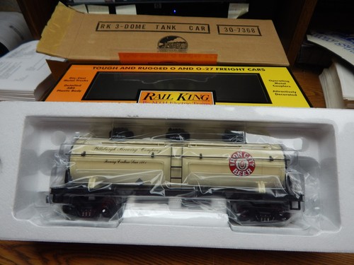 MTH RAIL KING 30-7368 PITTSBURGH BREWING COMPANY VAGÓN CISTERNA CALIBRE O NUEVO EN CAJA | Zustand: New