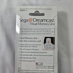OPENED Maybe? BRAND NEW SEGA Dreamcast VMU Visual Memory Unit MK-50120 NTSC-U