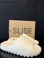 adidas Men's Beige Slide Sandals Slip-On Open Toe Synthetic Solid US 10 NIB