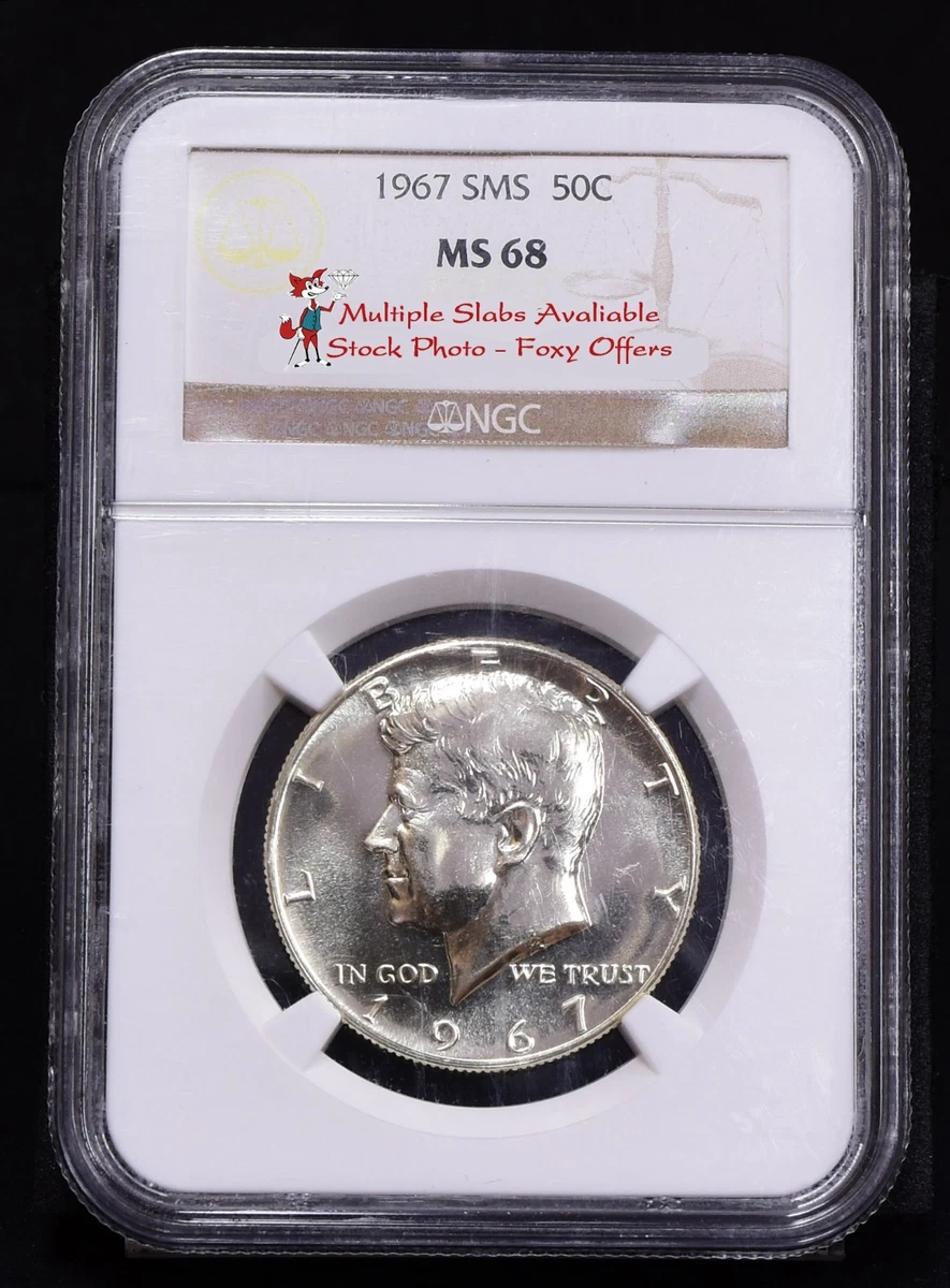 Uncirculated NGC 1967 Kennedy US Half Dollars (1964-Now) for sale