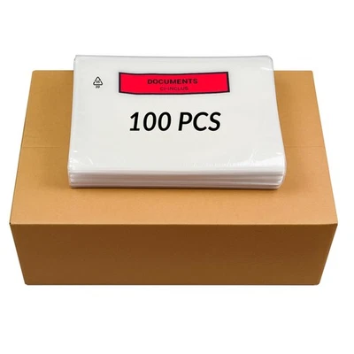 Pochette porte document A5 de fabrication Française, Enveloppe plastique - Photo 1/4