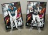 2024 Topps Finest Philadelphia Eagles Will Shipley #80 RC Johnny Wilson #97 RC