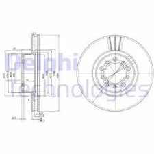 Disque de frein Mercedes 450
