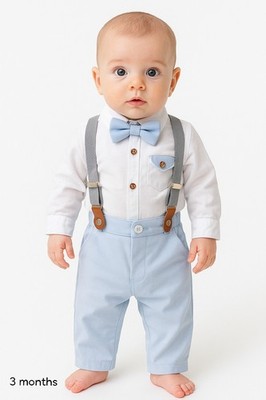 3-6 Month Male Baby Suit Baby Clothes Set Baby Boy