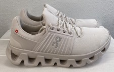 On Cloudswift 4 AD Women's 10 Sand/Ivory Mesh Water Repellent Running Sneakers