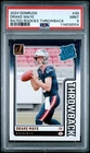 2024 Panini Donruss Rated Rookies Throwback Drake Maye #49 PSA 9 Patriots