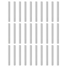 50pcs Dowel Pins M3(3mm) x 35mm Stainless Steel Shelf Support Peg Pin Rod