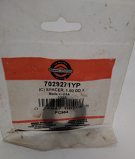 New Briggs & Stratton OEM 7029271YP (C) Spacer, 1.50 Od X