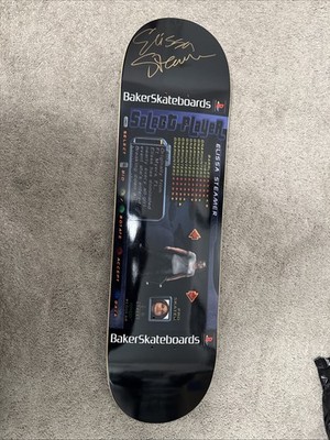 RARE SIGNED Elissa Steamer THPS Tony Hawk Player Select Baker Skateboard Deck