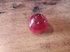 New Old Stock Small Threaded Red Tail Stop Brake Light Lense