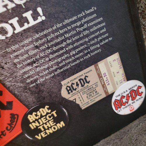 AC/DC - Through 50 Milestone Events - Hard Cover NEW - Foto 5 di 8