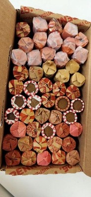 1909-1958 UNSEARCHED COPPER WHEAT PENNIES--2500-50 ROLLS--FREE SHIPPING--BIN!!