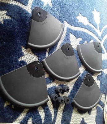 5 Yamaha PCY80S Electronic Cymbals (All Work Great) -DTXPRESS/DTXTREME/DTXPLORER