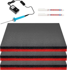 Gisafai 3 Sets 22 x 18 x 1 Inch Tool Box Foam Sets 