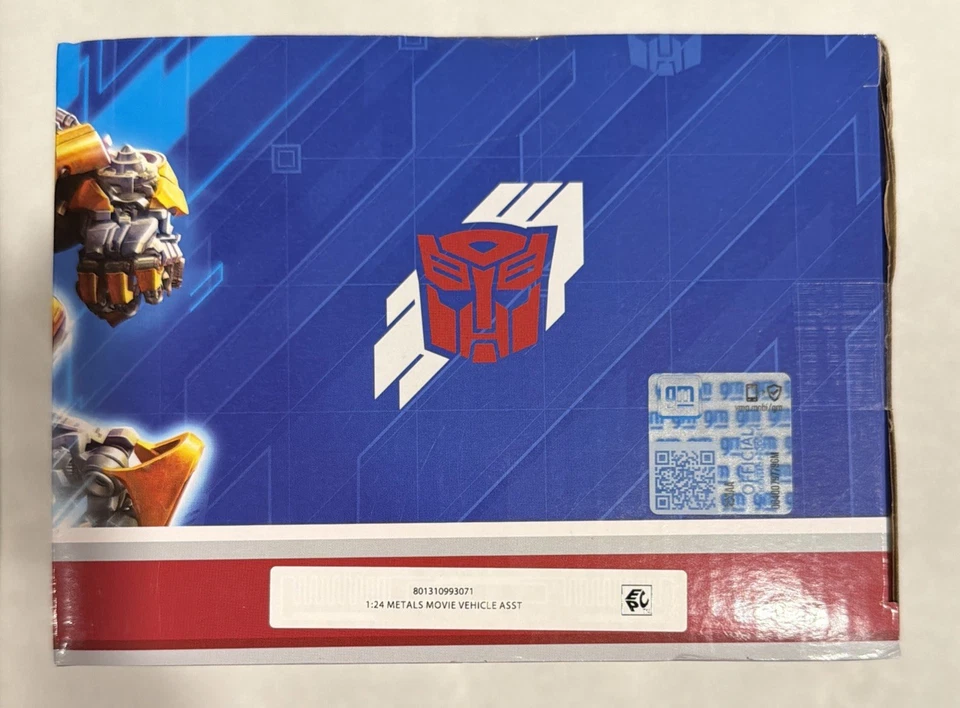 Bumblebee 1977 Chevrolet Chevy Camaro + Coin Transformers 1:24 JADA - Image 3 of 4