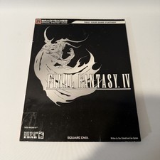 Final Fantasy IV BradyGames Strategy Guide Square Enix RPG Walkthrough Book
