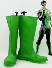 new Movie Green Lantern Cosplay Shoes Boots